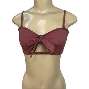 NWT Urban Outfitters Out From Under rose Bikini Top medium